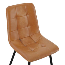 Load image into Gallery viewer, David PU Leather Dining Chair - Set of 4 - Orange