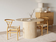 Load image into Gallery viewer, Winter Rope Seat Dining Chair Wishbone Chair Replica - Set of 2 - Natural