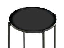Load image into Gallery viewer, Xenia Round Coffee Table - Black