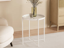 Load image into Gallery viewer, Xenia Round Coffee Table - White