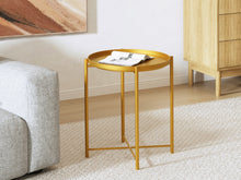 Load image into Gallery viewer, Xenia Round Coffee Table - Yellow