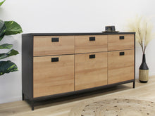 Load image into Gallery viewer, Morris Sideboard Buffet Table - Oak
