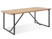 Load image into Gallery viewer, Liron Dining Table Rectangle 180x90cm - Oak
