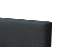 Load image into Gallery viewer, Susan Double Fabric Upholstered Headboard - Charcoal
