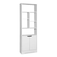Load image into Gallery viewer, Formo Bookshelf Storage Cabinet - White