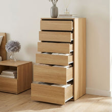 Load image into Gallery viewer, Payette 6 Drawer Wardrobe - Oak