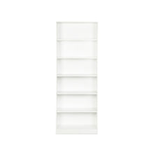 Load image into Gallery viewer, Nivo 6 Tier Bookshelf Display Shelf - White