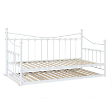 Load image into Gallery viewer, 23023-23023a_hartz_single_metal_trundle_bed_frame_-_white_3_2_a6a238da-6d44-4ad2-8d30-3004a16576cc