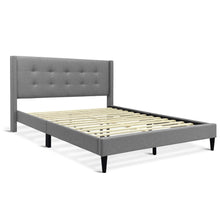 Load image into Gallery viewer, 23130_sealy_queen_bed_frame_-_light_grey_2_19e3c9d7-9709-4070-9994-fbf93446ddc6