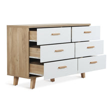 Load image into Gallery viewer, 23150_alton_low_boy_6_drawers_-_natual_white-7_e95f4ff6-921a-46ee-ae1d-b450320ddcad
