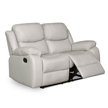 Load image into Gallery viewer, 23177-b_wilson_manual_recliner_sofa_set_2_seater_-_white_2_2212c59c-03ae-4133-bbac-139a6b4bd5ee