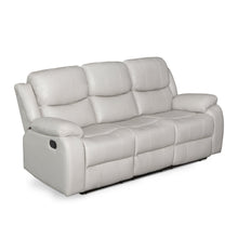 Load image into Gallery viewer, 23177-c_wilson_manual_recliner_sofa_set_3_seater_-_white_1_1_142105ed-bbe8-4315-a34d-bd3e290d4eef