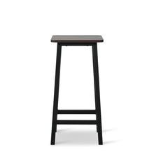 Load image into Gallery viewer, Ian Metal Bar Stool - Rustic Brown + Black