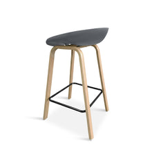 Load image into Gallery viewer, 22628-kai-bar-stool-metal-barstool-75cm-grey-2601133