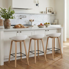 Load image into Gallery viewer, 22629-kai-metal-bar-stool-65cm-white-26011310