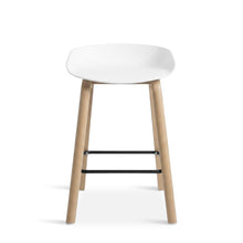 Load image into Gallery viewer, 22629-kai-metal-bar-stool-65cm-white-2601132