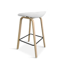 Load image into Gallery viewer, 22629-kai-metal-bar-stool-65cm-white-2601133