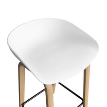 Load image into Gallery viewer, 22629-kai-metal-bar-stool-65cm-white-2601134