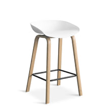 Load image into Gallery viewer, 22629-kai-metal-bar-stool-65cm-white-2601131