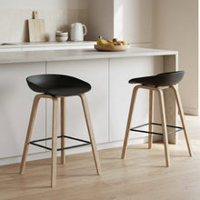 Load image into Gallery viewer, 24232-kai-metal-bar-stool-65cm-black-26011311