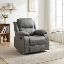 Load image into Gallery viewer, re-23026-A-Wilson-Manual-1-Seater-Recliner-Sofa-Grey-2