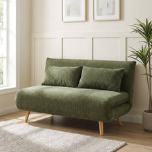 Load image into Gallery viewer, 23795-hastings-2-seater-fold-out-sofa-bed-green-2601141