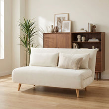 Load image into Gallery viewer, Hastings 2 Seater Fold-Out Sofa Bed - Beige
