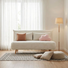Load image into Gallery viewer, Hastings 2 Seater Fold-Out Sofa Bed - Beige