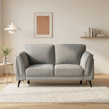 Load image into Gallery viewer, Brulo Linen 2 Seater Sofa - Grey