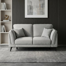 Load image into Gallery viewer, Brulo Linen 2 Seater Sofa - Light Grey