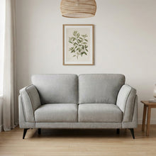 Load image into Gallery viewer, Brulo Linen 2 Seater Sofa - Light Grey