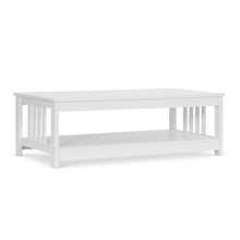 Load image into Gallery viewer, Wular Rectangle Coffee Table - White