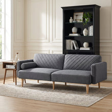 Load image into Gallery viewer, 23199-cordova-3-seater-sofa-bed-dark-grey-2601153