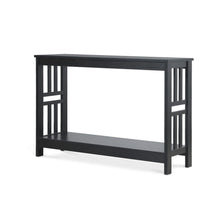 Load image into Gallery viewer, Wular Wooden Console Table - Black