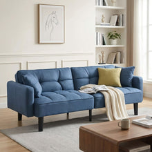 Load image into Gallery viewer, 23200-boston-3-seater-sofa-bed-steel-blue-2601153