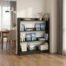 Load image into Gallery viewer, Bulls 100cm 4 Tier Bookshelf - Black