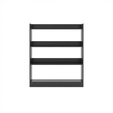 Load image into Gallery viewer, Bulls 100cm 4 Tier Bookshelf - Black