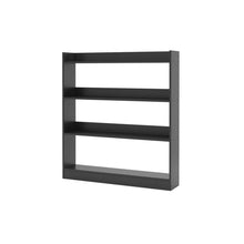 Load image into Gallery viewer, Bulls 100cm 4 Tier Bookshelf - Black
