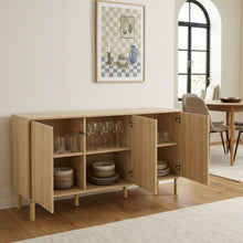 Load image into Gallery viewer, 23771-custer-sideboard-buffet-table-oak-2601152