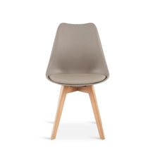 Load image into Gallery viewer, Evelyn Dining Chair Padded - Set of 4 - Brown