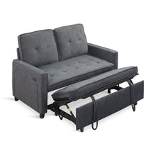 Load image into Gallery viewer, Kauri Boucle  2 Seater Sofa Bed - Dark Grey