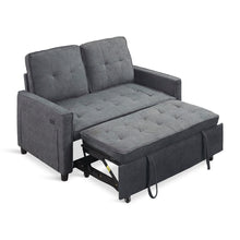 Load image into Gallery viewer, Kauri Boucle  2 Seater Sofa Bed - Dark Grey
