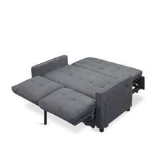 Load image into Gallery viewer, Kauri Boucle  2 Seater Sofa Bed - Dark Grey