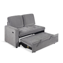 Load image into Gallery viewer, Haven L-Shaped Sofa Bed with Storage - Dark Grey