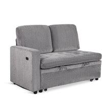 Load image into Gallery viewer, Haven L-Shaped Sofa Bed with Storage - Dark Grey