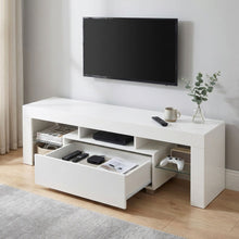 Load image into Gallery viewer, 22003-frannie-1-3m-led-entertainment-unit-white-2601162
