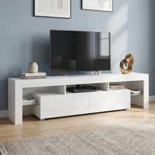 Load image into Gallery viewer, 22004-zoar-1-9m-led-entertainment-unit-white-2601143