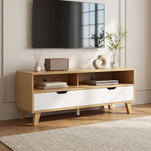 Load image into Gallery viewer, Schertz 1.4m Entertainment Unit - Oak