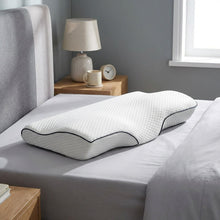 Load image into Gallery viewer, Form Fit Memory Foam Contour Neck Support Pillow  59.5cm x 33cm x 10.5/5.5cm