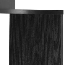 Load image into Gallery viewer, 21642-nemi-5-tier-wall-mounted-corner-shelf-black-26011510